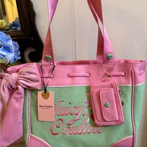 Juicy Couture Retro Strawberry Tote Bag